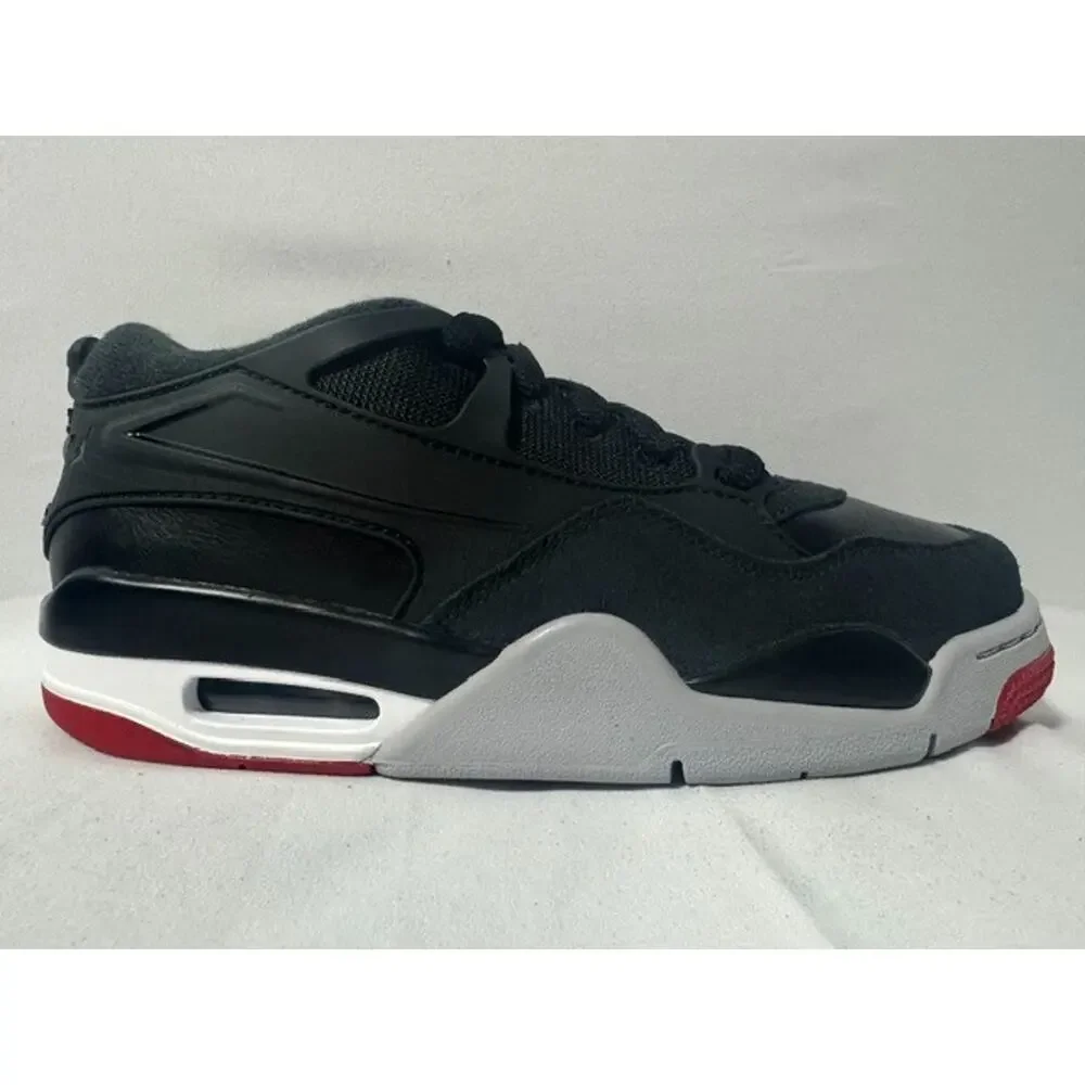 Nike Air Jordan 4 RM (GS) Black/Varisty Red-Wolf Grey 6 Y / 7.5 W N292